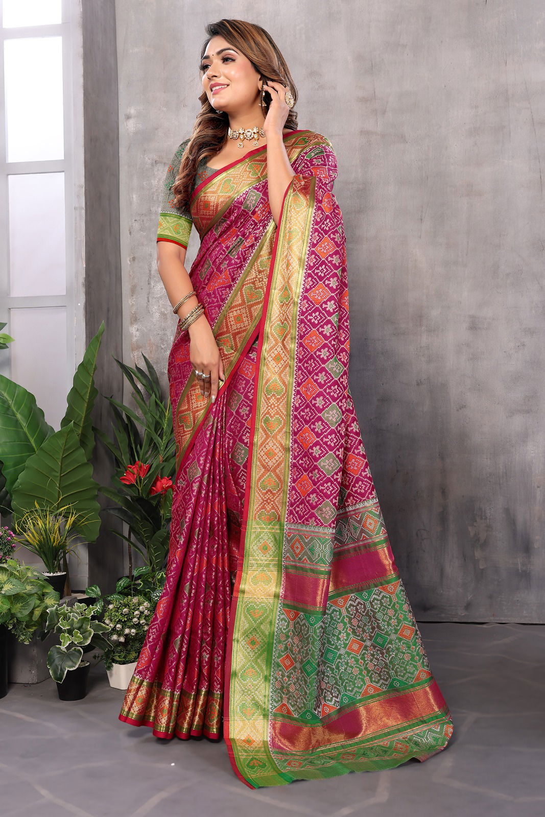 SRC Raanisa Designer Patola Silk Wedding Sarees Wholesale Shop In Surat